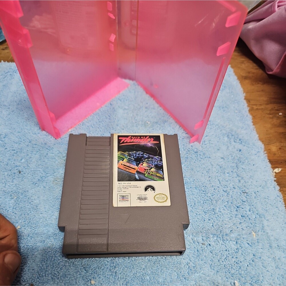 Days of Thunder (Nintendo Entertainment System, 1990) w/ Case - UNTESTED